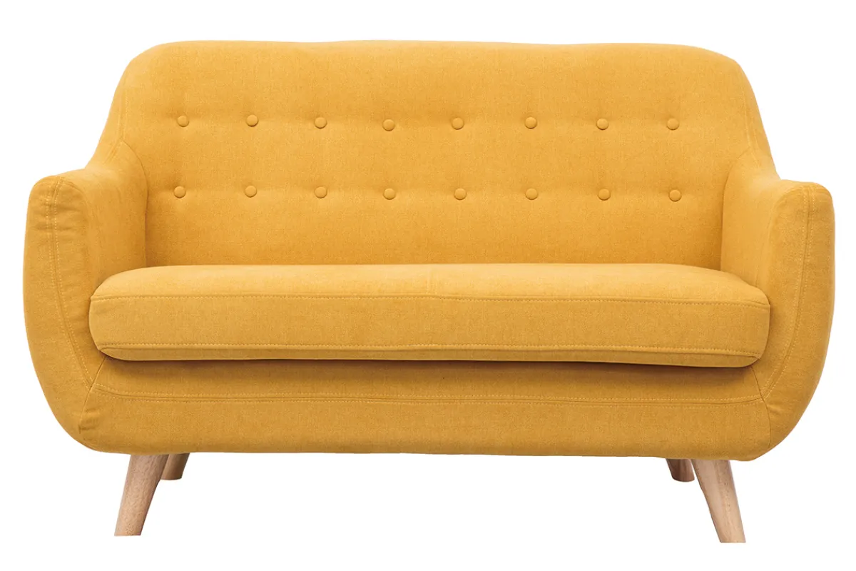 Miliboo Design-Sofa 2 Plätze Grau YNOK* Design-sofas