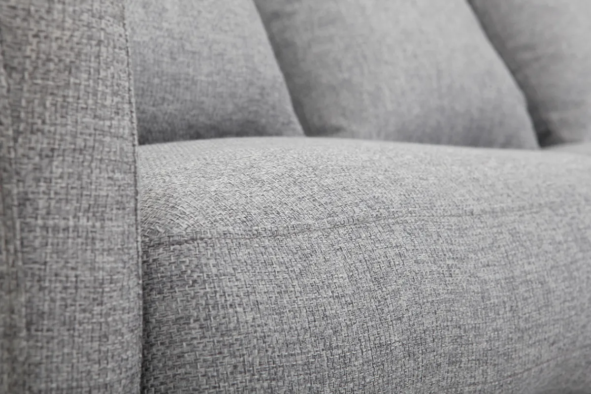 Miliboo Design-Sofa 3 Plätze Hellgrau VOLUPT* Design-sofas