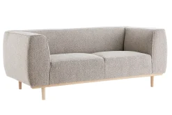 Miliboo Design-Sofa aus Bouclé-Stoff taupe 2/3-Sitzer MORRIS* Design-sofas