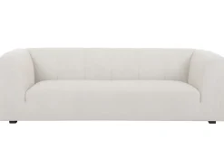 Miliboo Design-Sofa aus hellbeigem Stoff 4-Sitzer OLIVEIRO* Design-sofas