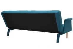 Miliboo Design-Sofa verstellbar Blau OSCAR* Design-sofas|Schlafsofas