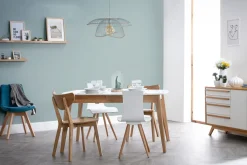 Miliboo Design-Stühle Eiche LEENA (2er-Set)* Design-stühle|Holzstühle