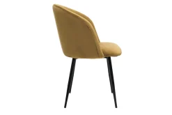 Miliboo Design-Stühle in bronzefarbenem Samt (2er-Set) VANITY* Design-stühle