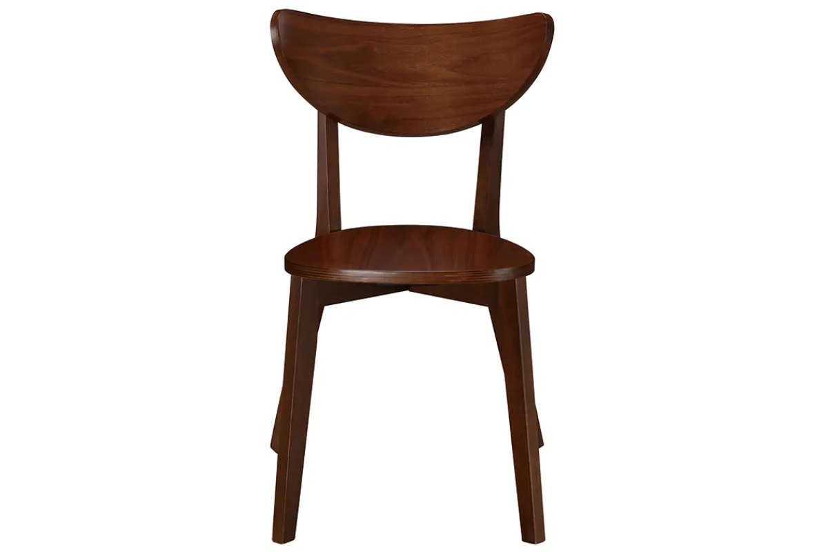 Miliboo Design-Stühle Nussbaum LEENA (2er-Set)* Design-stühle|Holzstühle