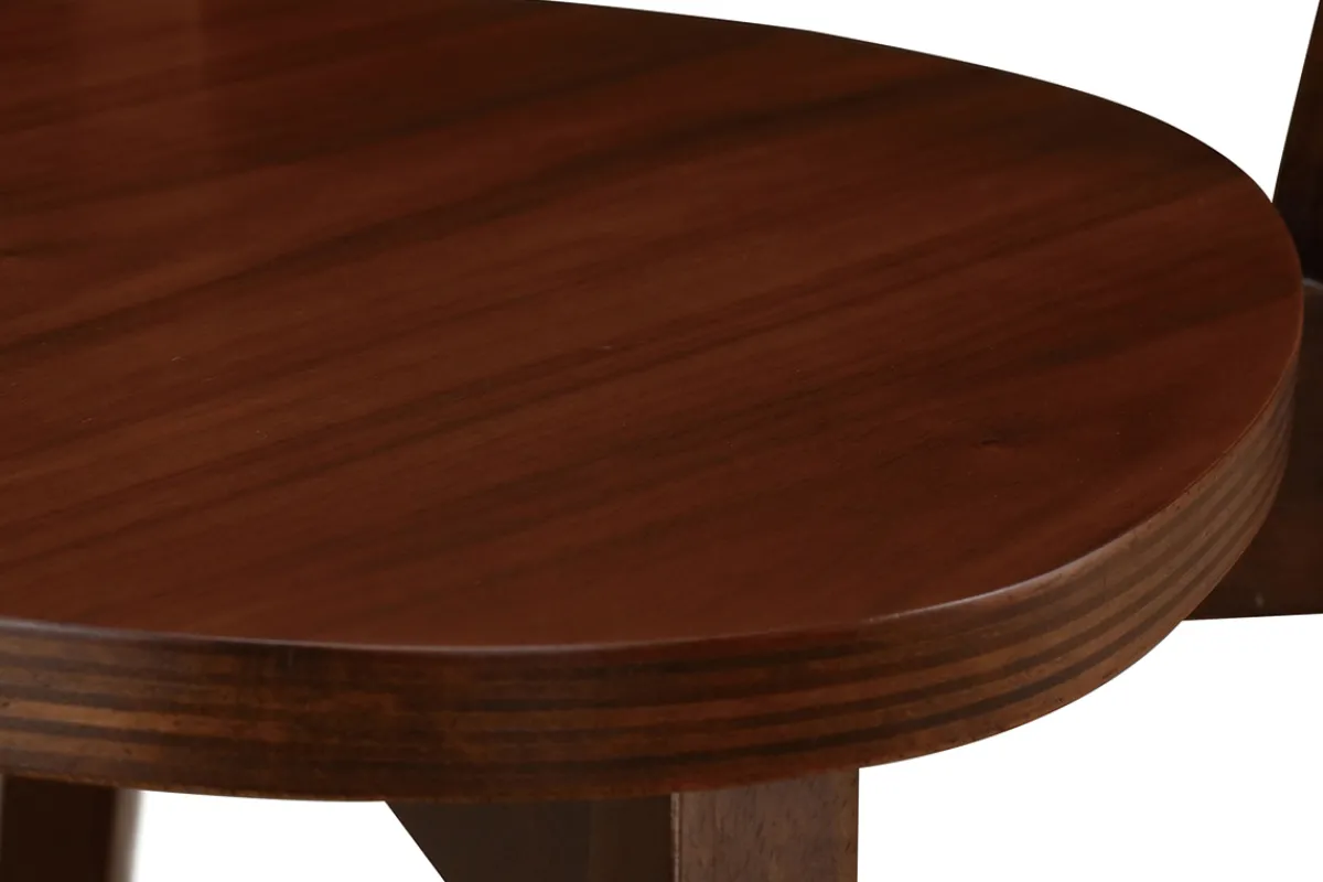 Miliboo Design-Stühle Nussbaum LEENA (2er-Set)* Design-stühle|Holzstühle
