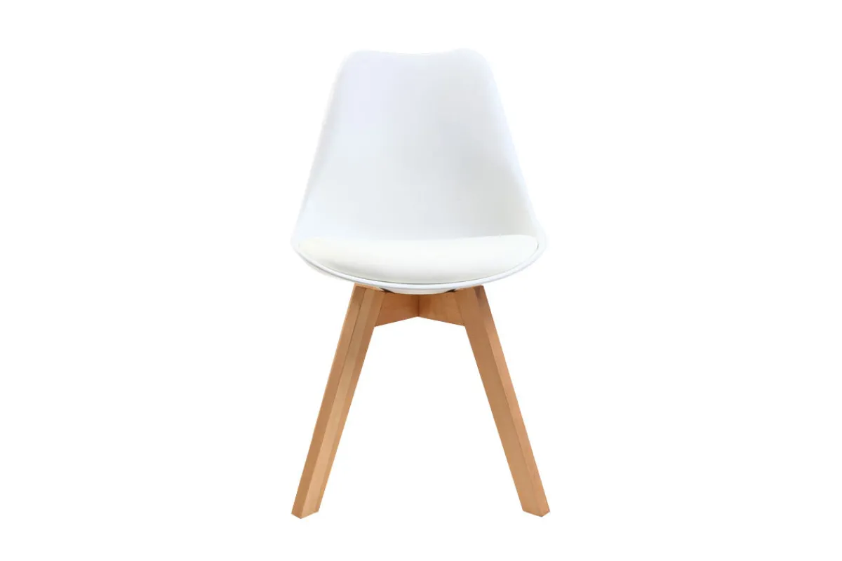 Miliboo Design-Stühle Weiß 4er-Set PAULINE* Design-stühle