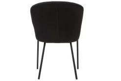 Miliboo Design-Stuhl aus blauem Samt REQUIEM* Design-stühle
