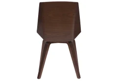 Miliboo Design-Stuhl MELKIOR aus schwarzem und dunklem Holz* Design-stühle|Holzstühle