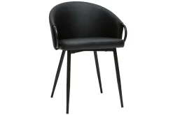 Miliboo Design-Stuhl schwarz PRECIO* Design-stühle