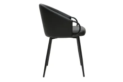 Miliboo Design-Stuhl schwarz PRECIO* Design-stühle