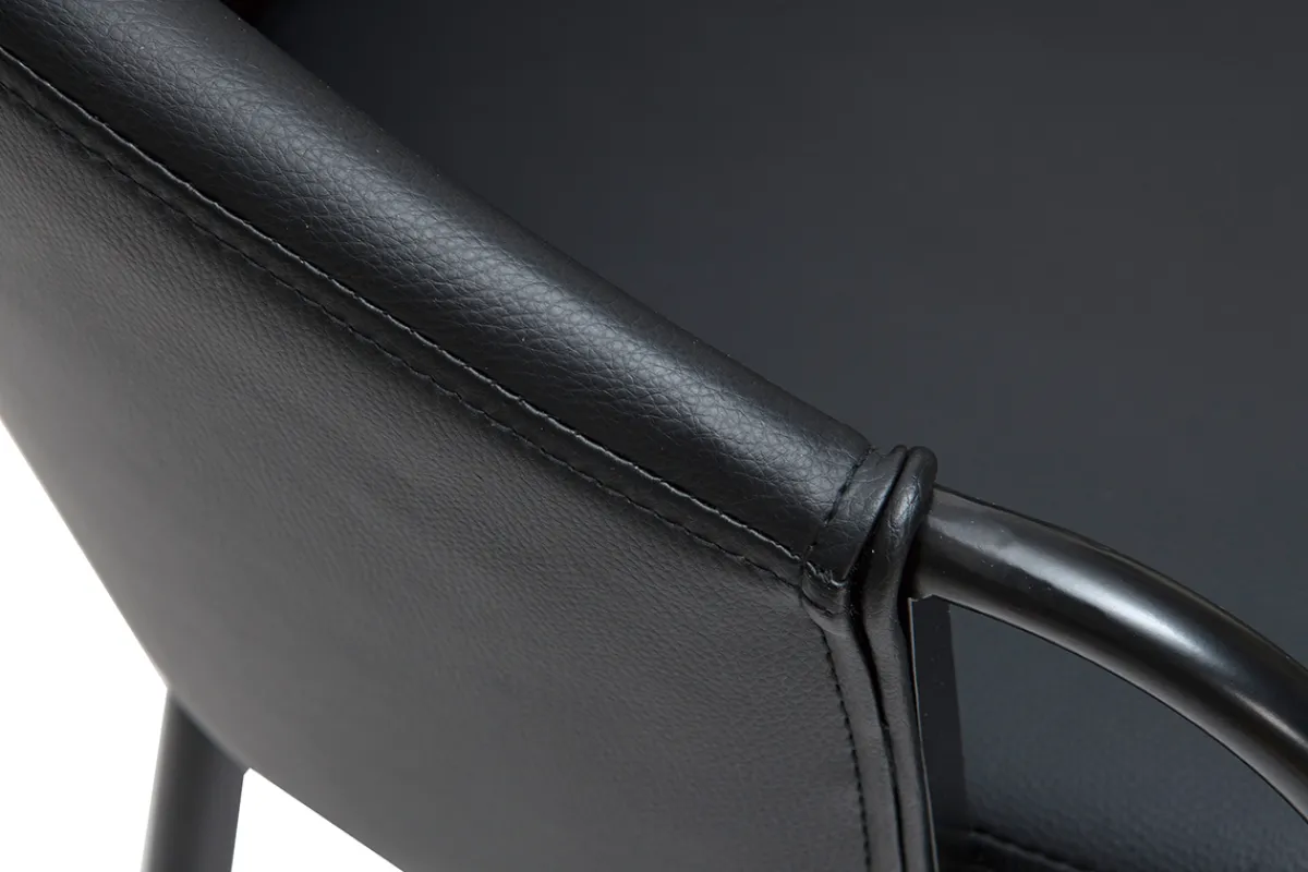 Miliboo Design-Stuhl schwarz PRECIO* Design-stühle
