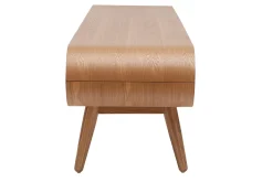 Miliboo Design-TV-Möbel 2 Schubladen Esche naturell - BALTIK* Tv-lowboards