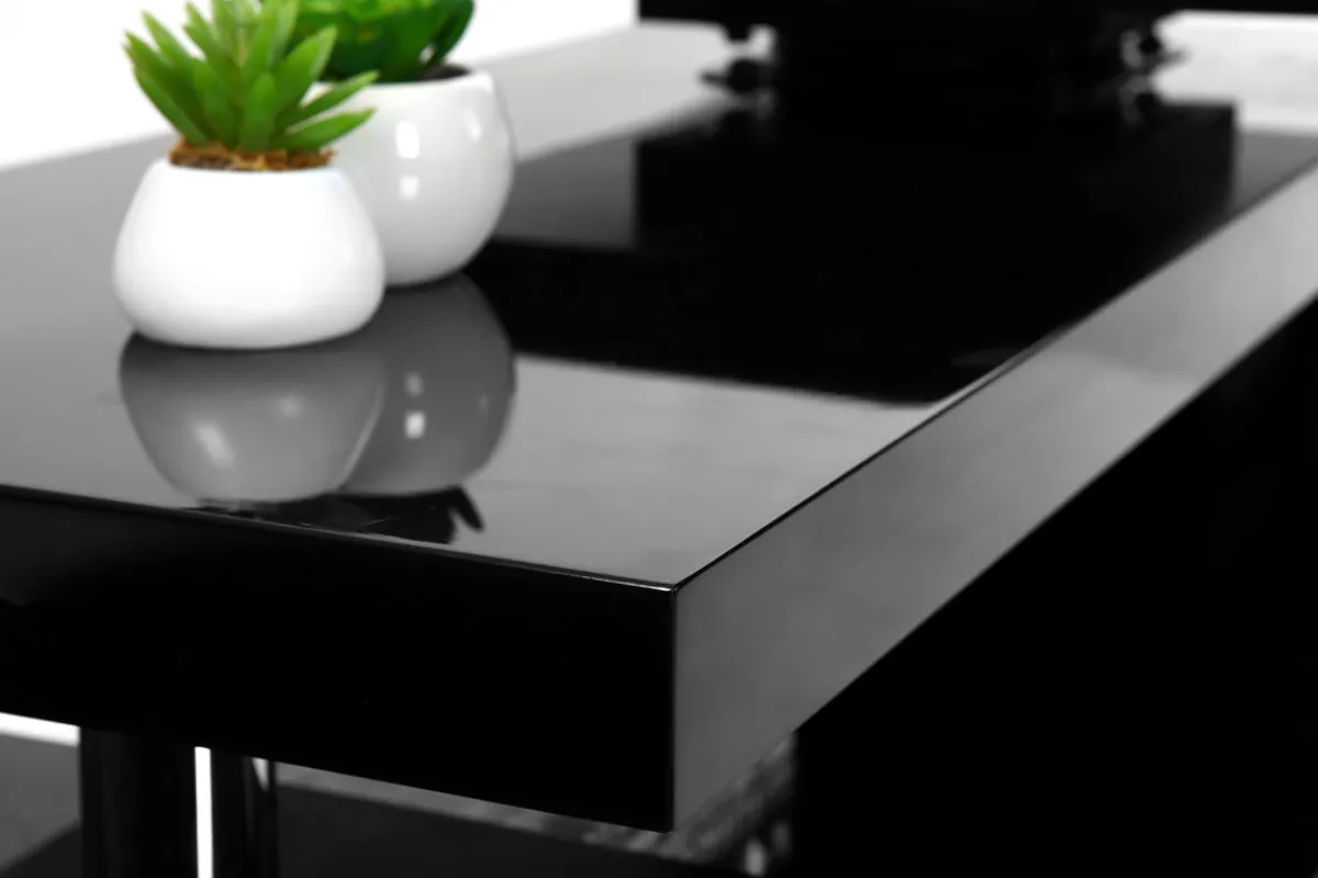 Miliboo Design-TV-Möbel drehbar MAX V2 Schwarz* Tv-lowboards