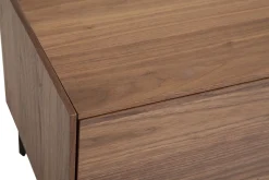 Miliboo Design-TV-Möbel mit Walnussfurnier L200 cm BLISS* Tv-lowboards