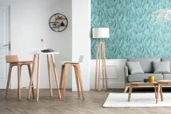 Miliboo Design-Wandregal Rund Holz und Metall ENSO* Wandregale|Alle Dekoration