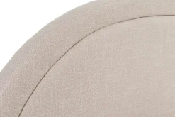 Miliboo Doppelbett 160x200 aus beigem Stoff CHARLINE* Betten Für Erwachsene