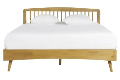 Miliboo Doppelbett 160x200 aus Holz TERRY* Betten Für Erwachsene
