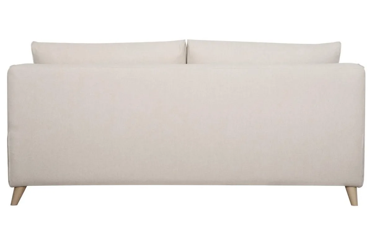 Miliboo Dreisitzer-Schlafsofa skandinavisch beige VENDOME* Schlafsofas