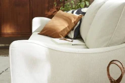 Miliboo Dreisitzer-Schlafsofa skandinavisch beige VENDOME* Schlafsofas