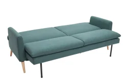 Miliboo Dreisitzer-Schlafsofa skandinavisch grün STEWART* Schlafsofas