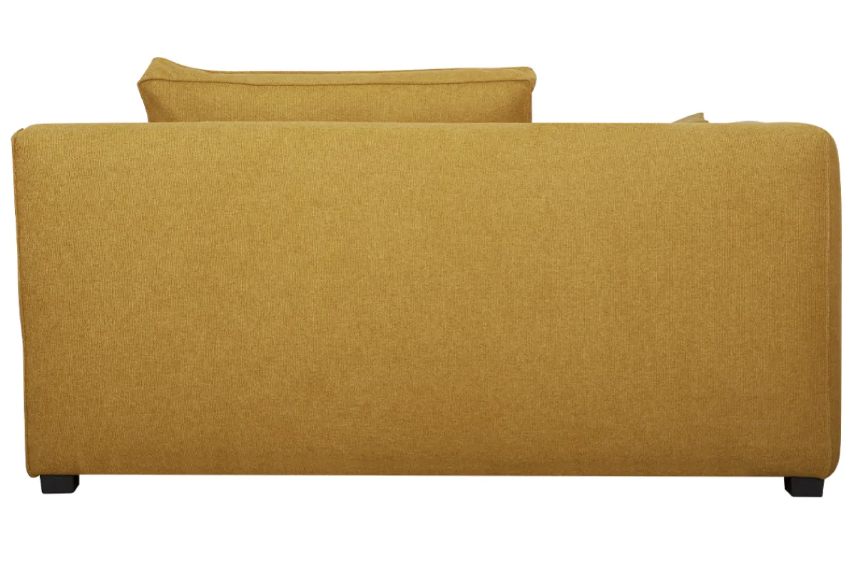 Miliboo Eckmodul links für Sofa aus kumingelbem Stoff PLURIEL* Ecksofas