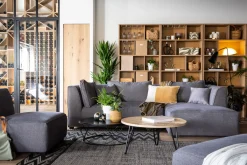 Miliboo Eckmodul links für Sofa aus kumingelbem Stoff PLURIEL* Ecksofas