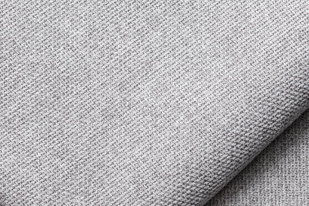 Miliboo Eckmodul rechts für Sofa aus hellgrauem Stoff PLURIEL* Ecksofas