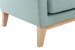 Miliboo Ecksofa rechts skandinavisch Lagunenblau OSLO* Ecksofas