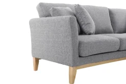Miliboo Ecksofa rechts skandinavisch Hellgrau OSLO* Ecksofas