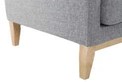 Miliboo Ecksofa rechts skandinavisch Hellgrau OSLO* Ecksofas
