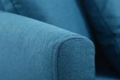 Miliboo Ecksofa rechts skandinavisch Blaugrün OSLO* Ecksofas