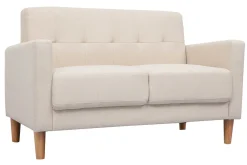Miliboo 2-er Designer-Sofa MOON beige* Design-sofas