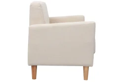 Miliboo 2-er Designer-Sofa MOON beige* Design-sofas
