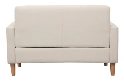 Miliboo 2-er Designer-Sofa MOON beige* Design-sofas