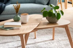 Miliboo 2er-Set Couchtische Eiche ARTIK* Couchtische