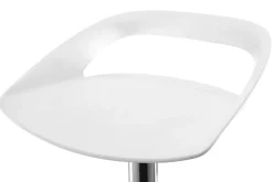 Miliboo 2er-Set Design-Barhocker Weiß PHENIX* Barhocker