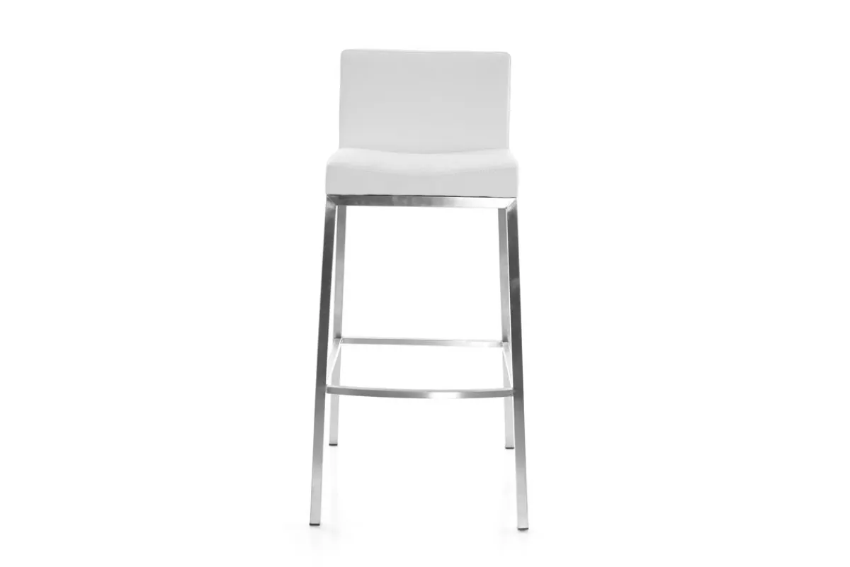 Miliboo 2er-Set Design-Hocker Weiß Epsilon* Barhocker