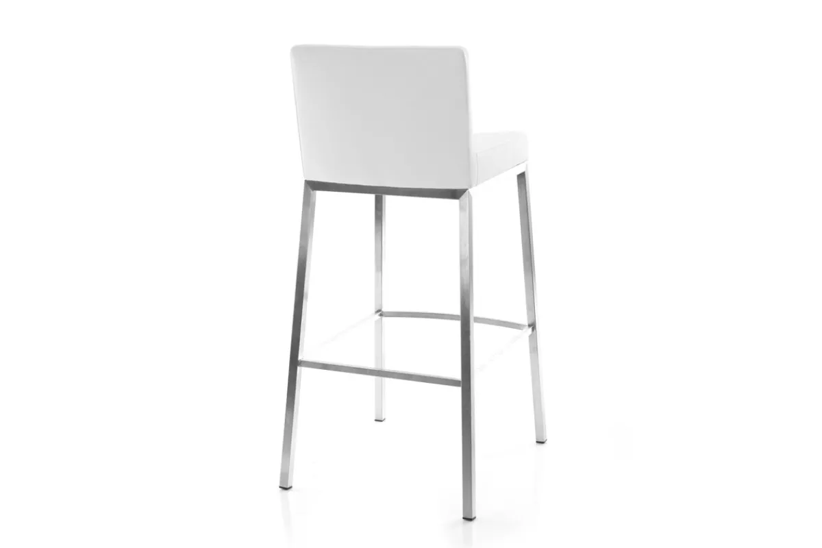 Miliboo 2er-Set Design-Hocker Weiß Epsilon* Barhocker