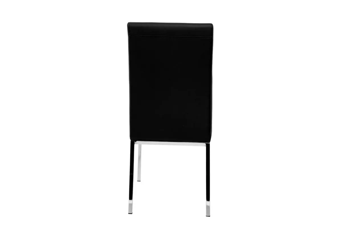 Miliboo 2er-Set Design-Stühle Polyurethan Schwarz SIMEA* Design-stühle