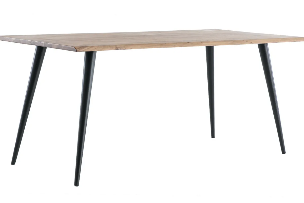Miliboo Esstisch aus Akazienholz und Metall L175 EDGE* Esstische