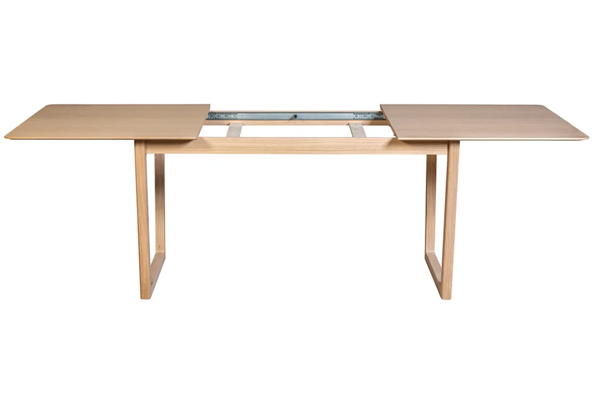 Miliboo Esstisch ausziehbar Eichenfurnier L160-240 cm LAHO* Ausziehtische