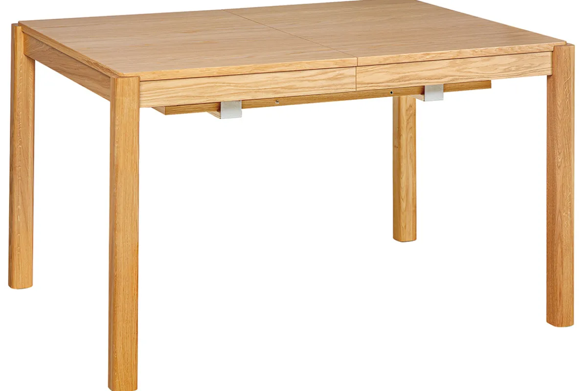 Miliboo Esstisch ausziehbar Eichenfurnier L125-238 cm AGALI* Ausziehtische
