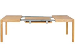 Miliboo Esstisch ausziehbar Eichenfurnier L125-238 cm AGALI* Ausziehtische