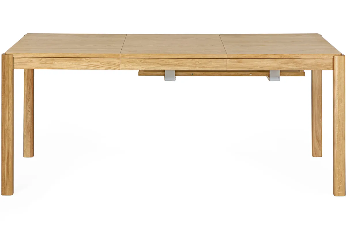 Miliboo Esstisch ausziehbar Eichenfurnier L125-238 cm AGALI* Ausziehtische
