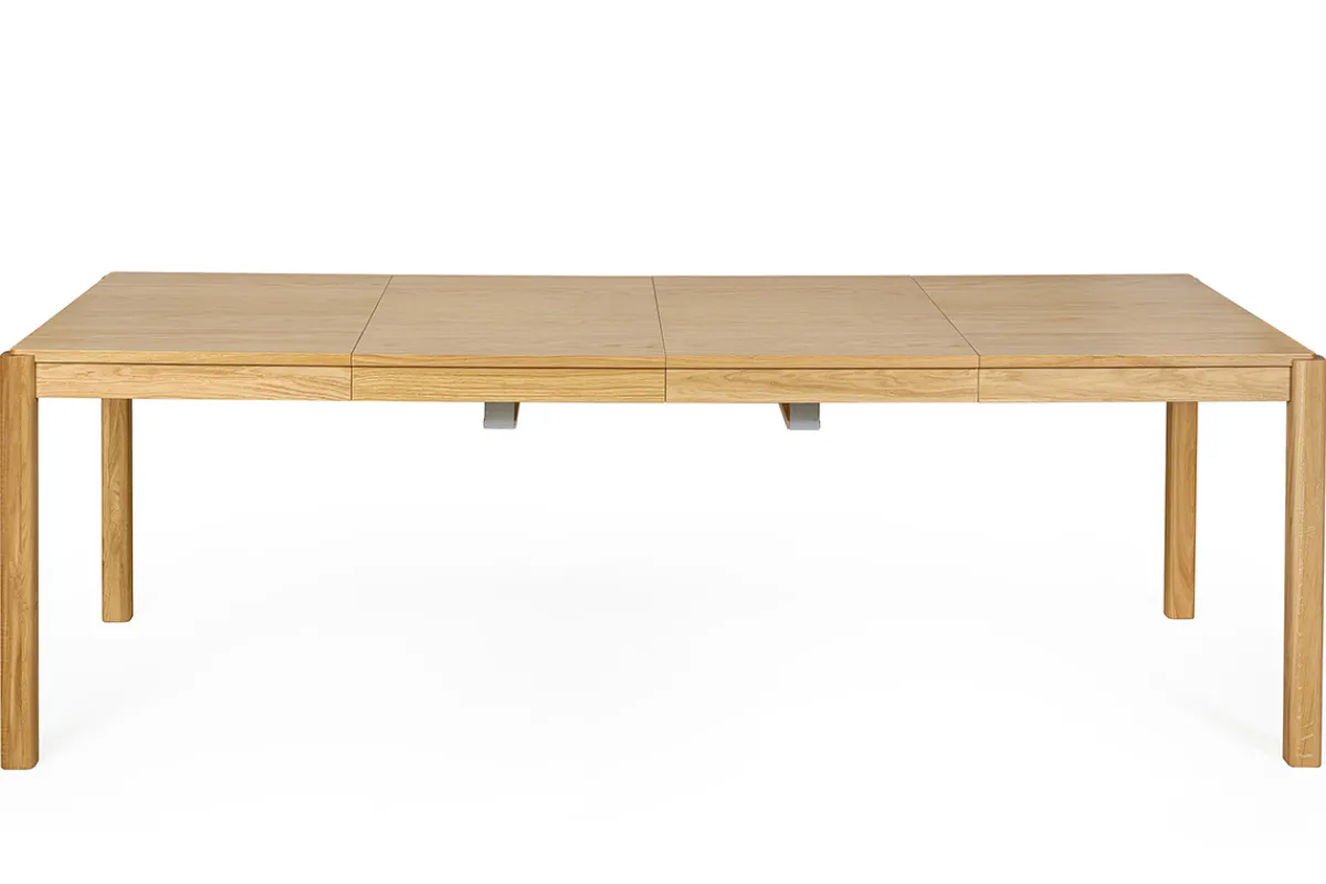 Miliboo Esstisch ausziehbar Eichenfurnier L125-238 cm AGALI* Ausziehtische