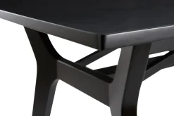 Miliboo Esstisch ausziehbar Holz schwarz B180-220 cm FOSTER* Ausziehtische