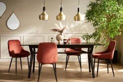Miliboo Esstisch ausziehbar Holz schwarz B180-220 cm FOSTER* Ausziehtische