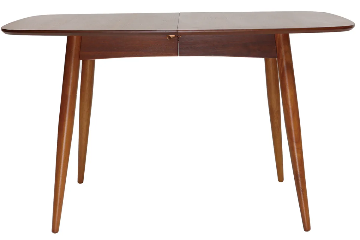 Miliboo Esstisch ausziehbar Nussbaum L130-160 cm NORDECO* Ausziehtische