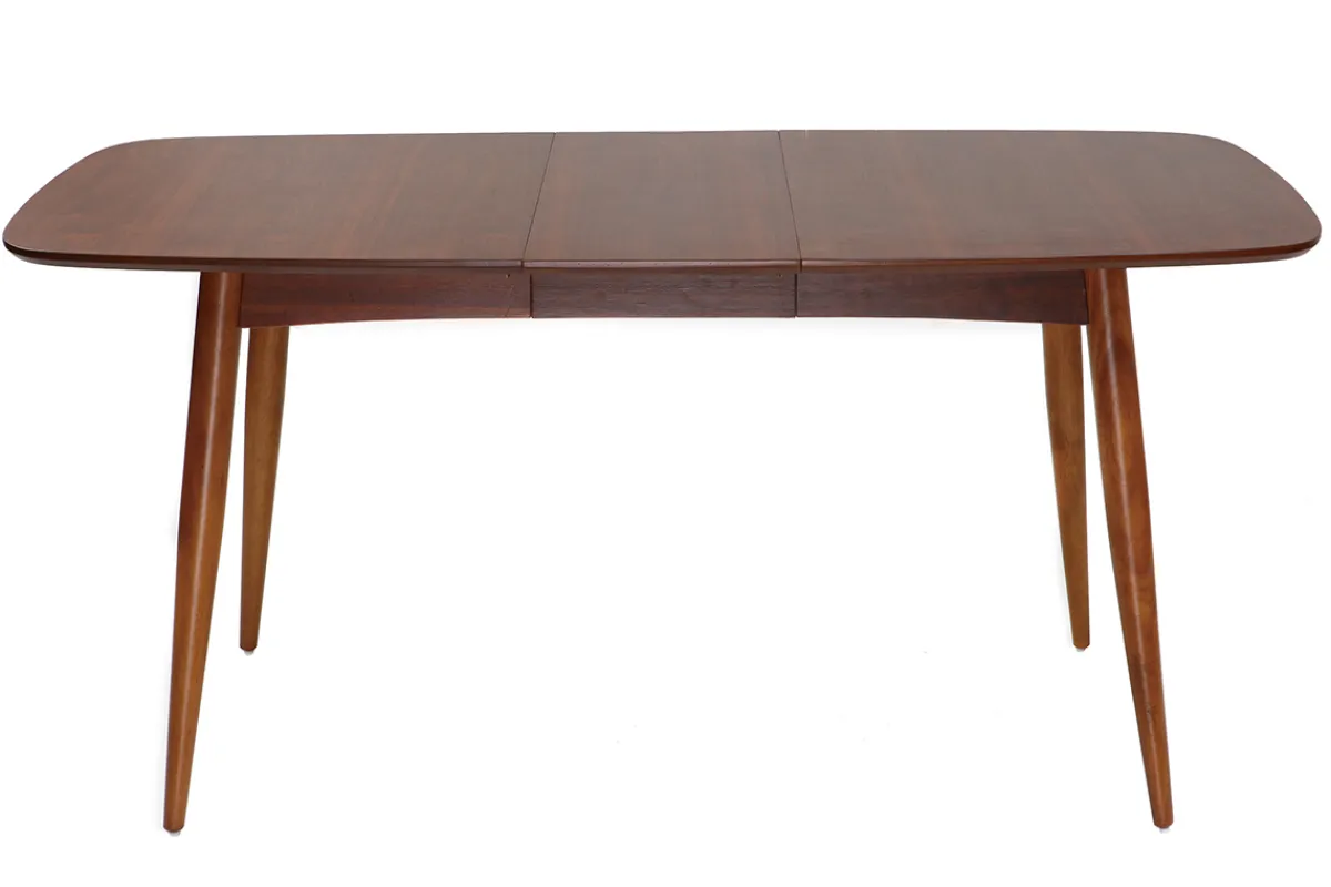 Miliboo Esstisch ausziehbar Nussbaum L130-160 cm NORDECO* Ausziehtische
