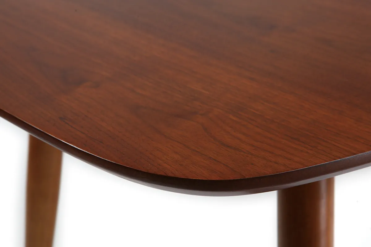 Miliboo Esstisch ausziehbar Nussbaum L130-160 cm NORDECO* Ausziehtische